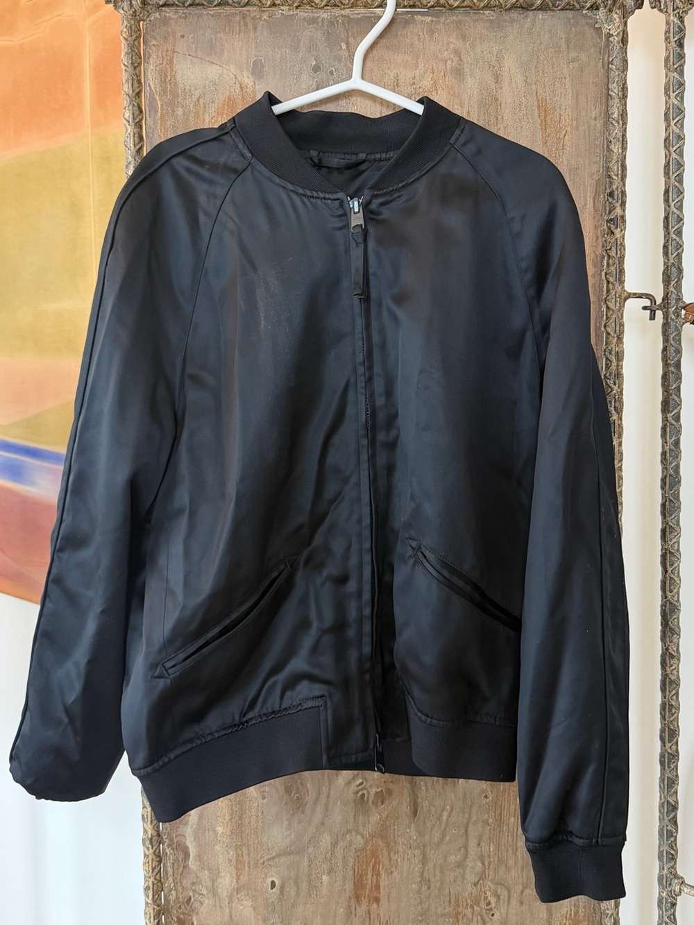 All Saints Bomber Jacket - Men Large